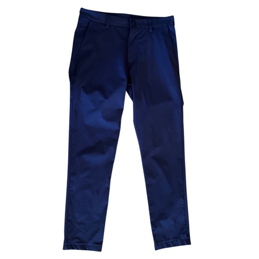 Rhone Mens Pants Navy Blue Slim Fit Tech Size 28